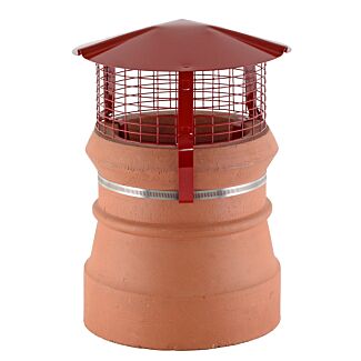 Round Gas Birdguard, Terracotta