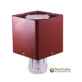 FlueCube Pot, Terracotta