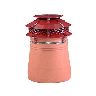 Round, Multifuel UFO, Terracotta