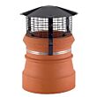 Round Gas Birdguard, Black