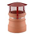 Round Gas Birdguard, Terracotta