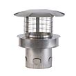 Twin Wall Birdguard, Stainless Steel (Unpainted)