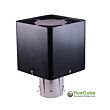 FlueCube Pot, Black
