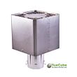 FlueCube Pot, Stainless Steel (unpainted)