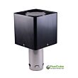 FlueCube Twin Wall, Black