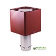 FlueCube Twin Wall, Terracotta