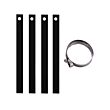 Turbo Leg & Strap Set, Black