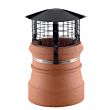 Round Solid Fuel Birdguard, Black