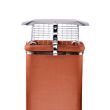  Square Gas Birdguard, Aluminium (Unpainted)