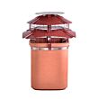 Square, Solid Fuel UFO, Terracotta