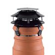 Round, Solid Fuel UFO, Black