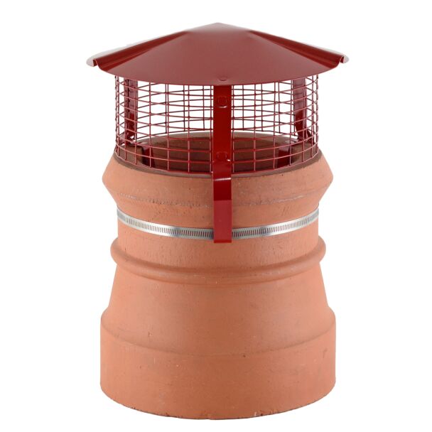 Round Gas Birdguard, Terracotta