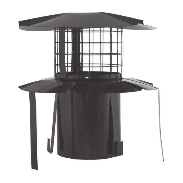 Solid Fuel Birdguard Pothanger, Black