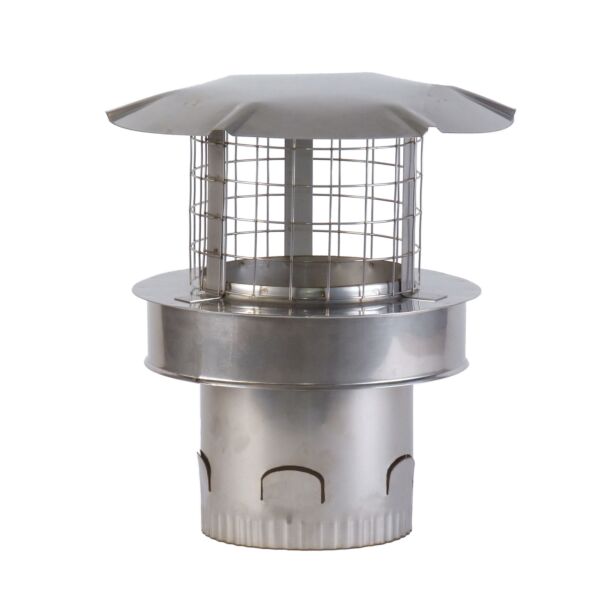 Twin Wall Birdguard, Stainless Steel (Unpainted)
