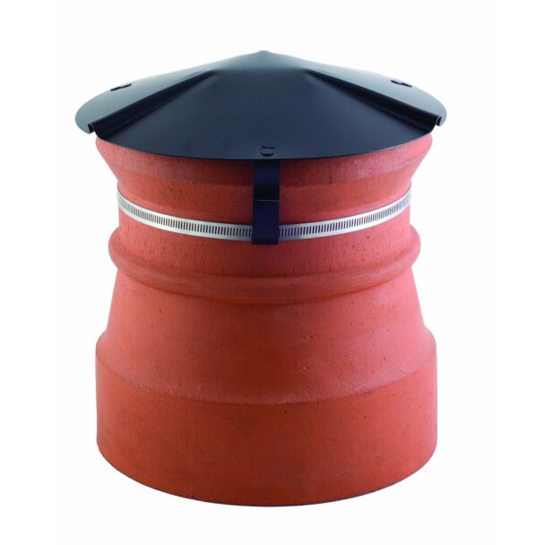 Round Capper, Black, Strap Fixing