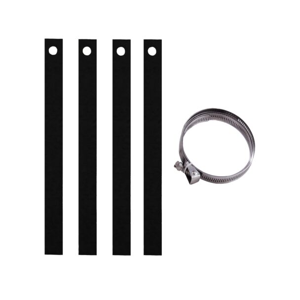 Turbo Leg & Strap Set, Black