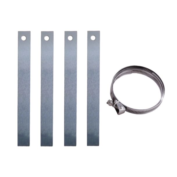 Turbo Leg & Strap Set, Aluminium (Unpainted)