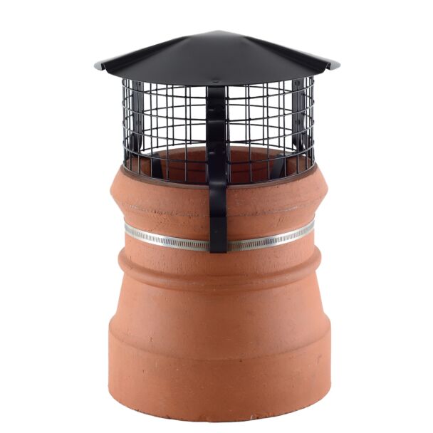 Round Solid Fuel Birdguard, Black