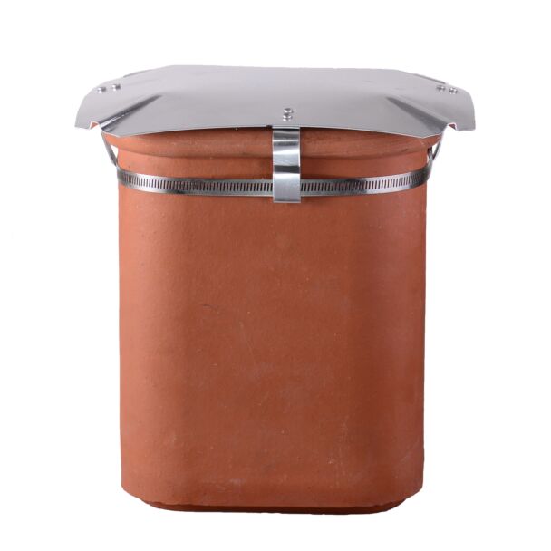 Square Capper, Aluminium (Unpainted)