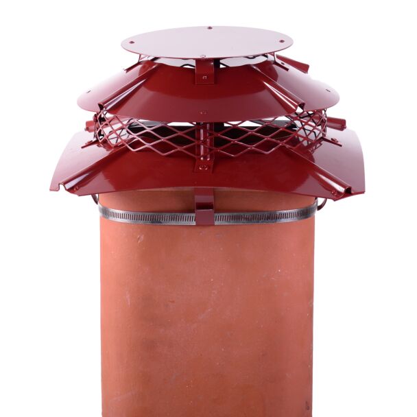 Square, Multifuel UFO, Terracotta
